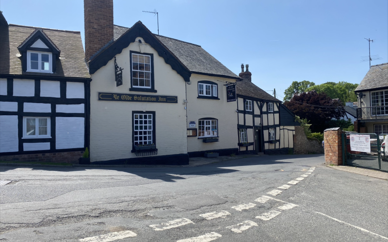 Ye Olde Salutation Inn Weobley Hereford Herefordshire HR4 8SJ